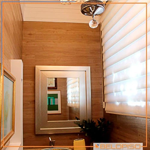 Imagem ilustrativa de Piso vinílico para parede